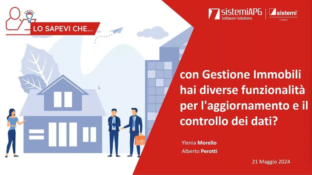 lo sapevi che gestione immobili 2 - Sistemi APG
