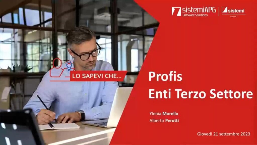lo sapevi che profis enti terzo 1 1 - Sistemi APG