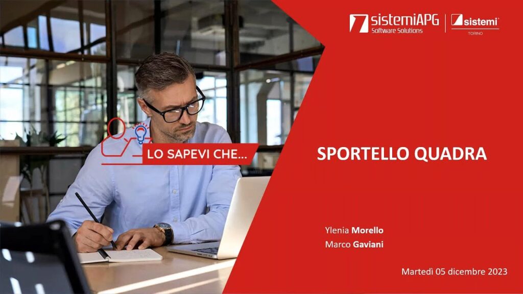 lo sapevi che sportello quadra s 2 - Sistemi APG