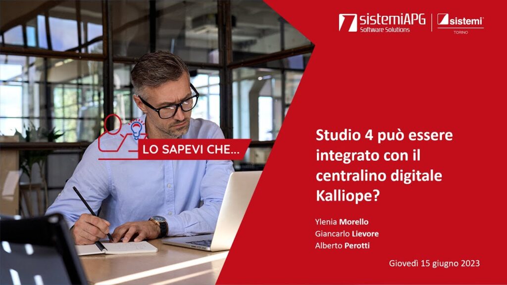 lo sapevi che studio4 si integra 1 - Sistemi APG