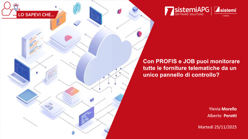 Lo Sapevi Che Telematici altre funzioni unificate - Sistemi APG